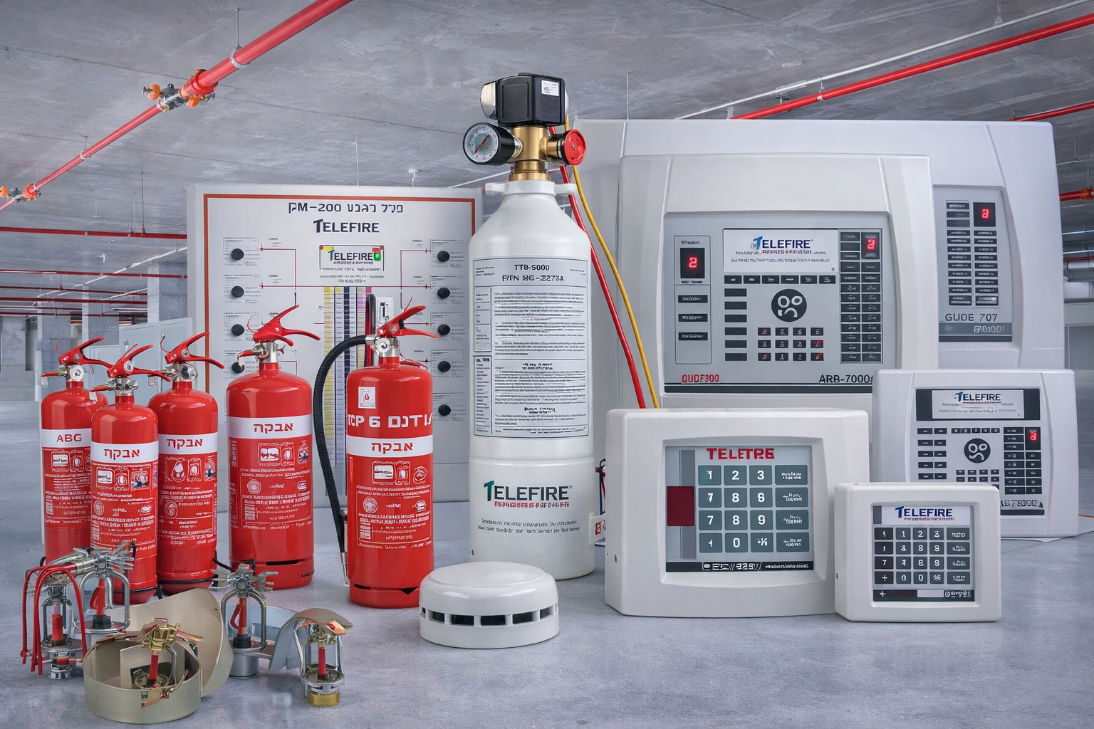 התקנת מערכות גילוי אש ועשן